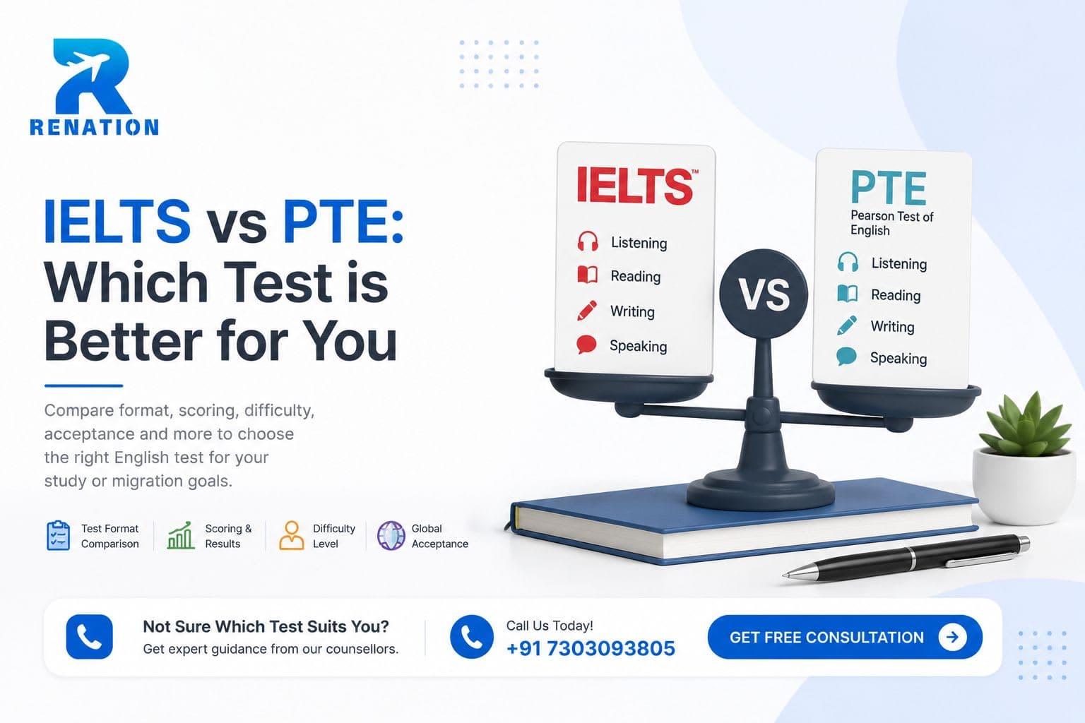 IELTS vs PTE: Which Test is Better for You